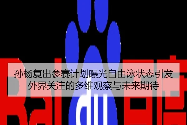 孙杨复出参赛计划曝光自由泳状态引发外界关注的多维观察与未来期待